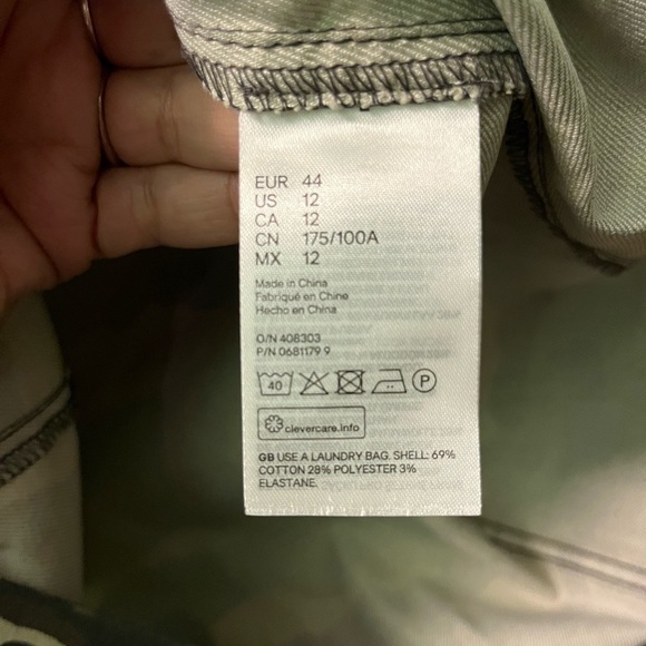 NWOT Camo overall dress - Picture 8 of 9